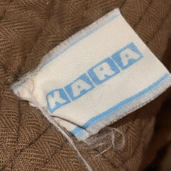 Vintage Aviator Style KARA Winter Hat in Army Green Trapper Hat - Picture 5 of 10